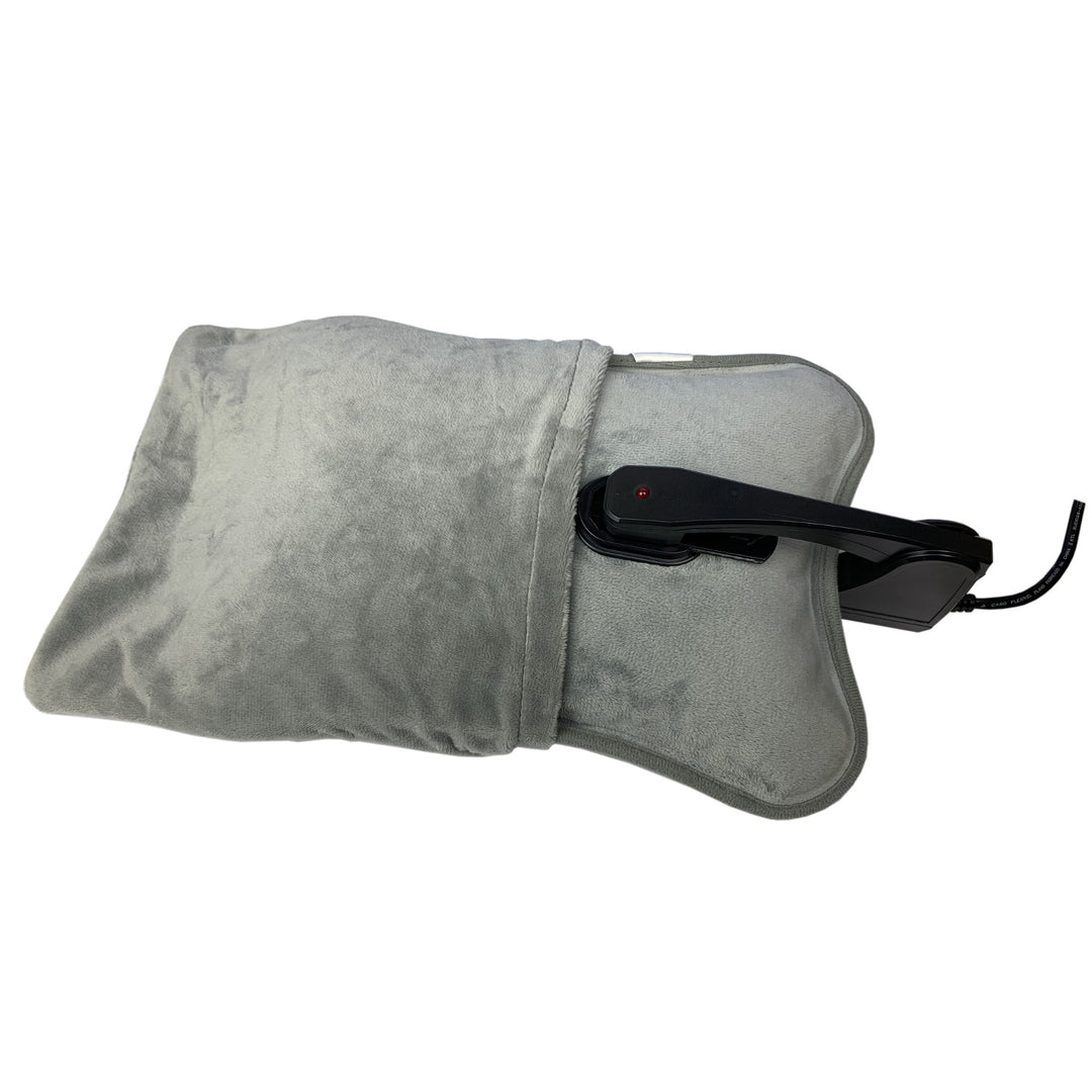 Adler AD 7427 Botella de agua caliente eléctrica con funda de felpa suave