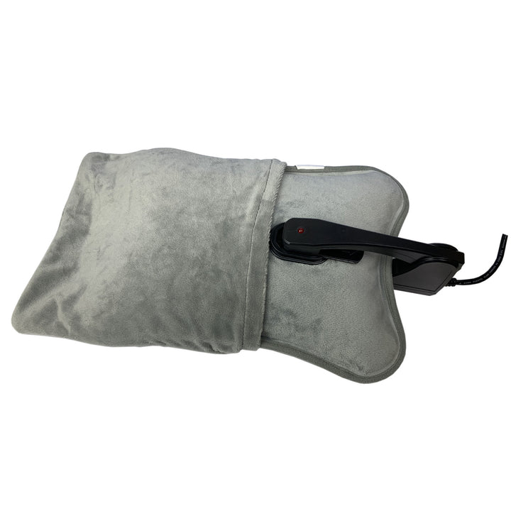 Adler AD 7427 Botella de agua caliente eléctrica con funda de felpa suave