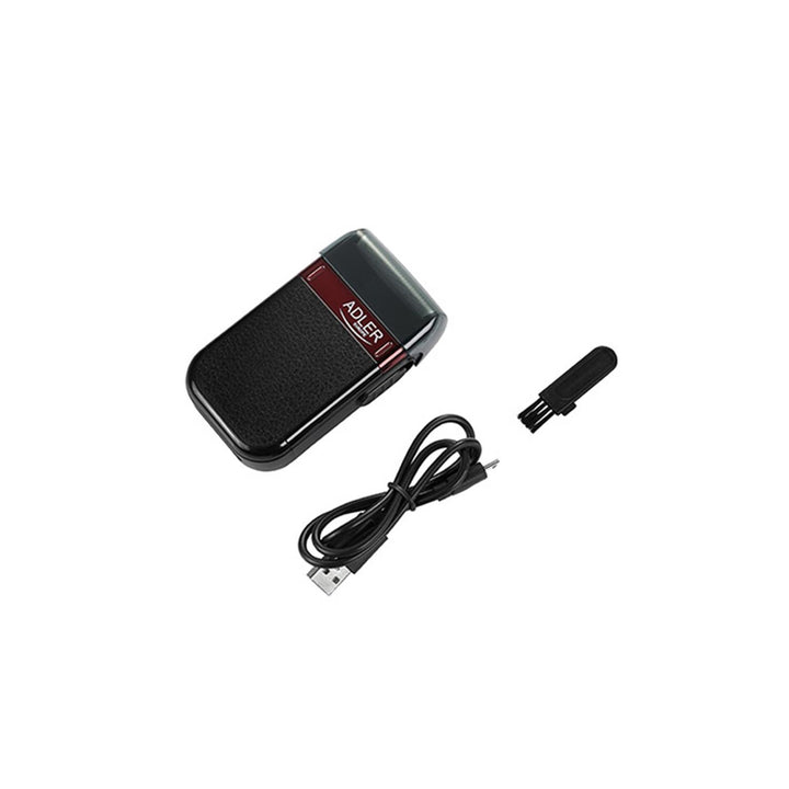 Barbeador Adler AD 2923 USB recarregável, barbeador húmido e seco