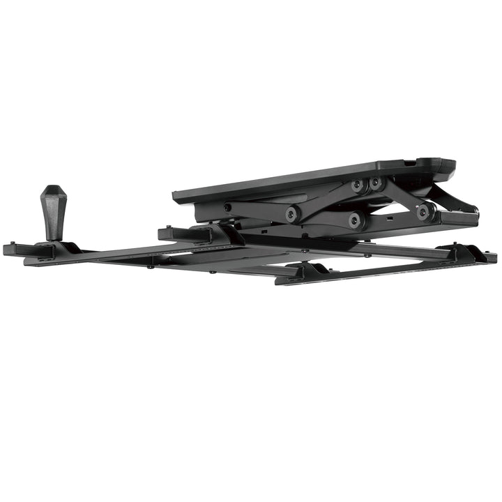 Suporte elétrico para TV de teto Maclean MC-880 com controle remoto para paredes inclinadas 32-70 "Max 35kg Max VESA 600x411