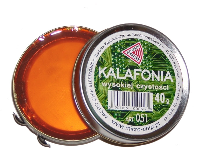 Colofónia ativa com ativadores de solda 35/40g