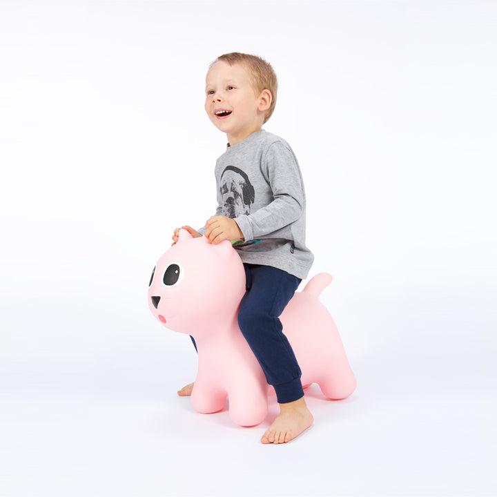 Tootina Kitten- brinquedo de salto inflável para crianças, diversas cores disponíveis