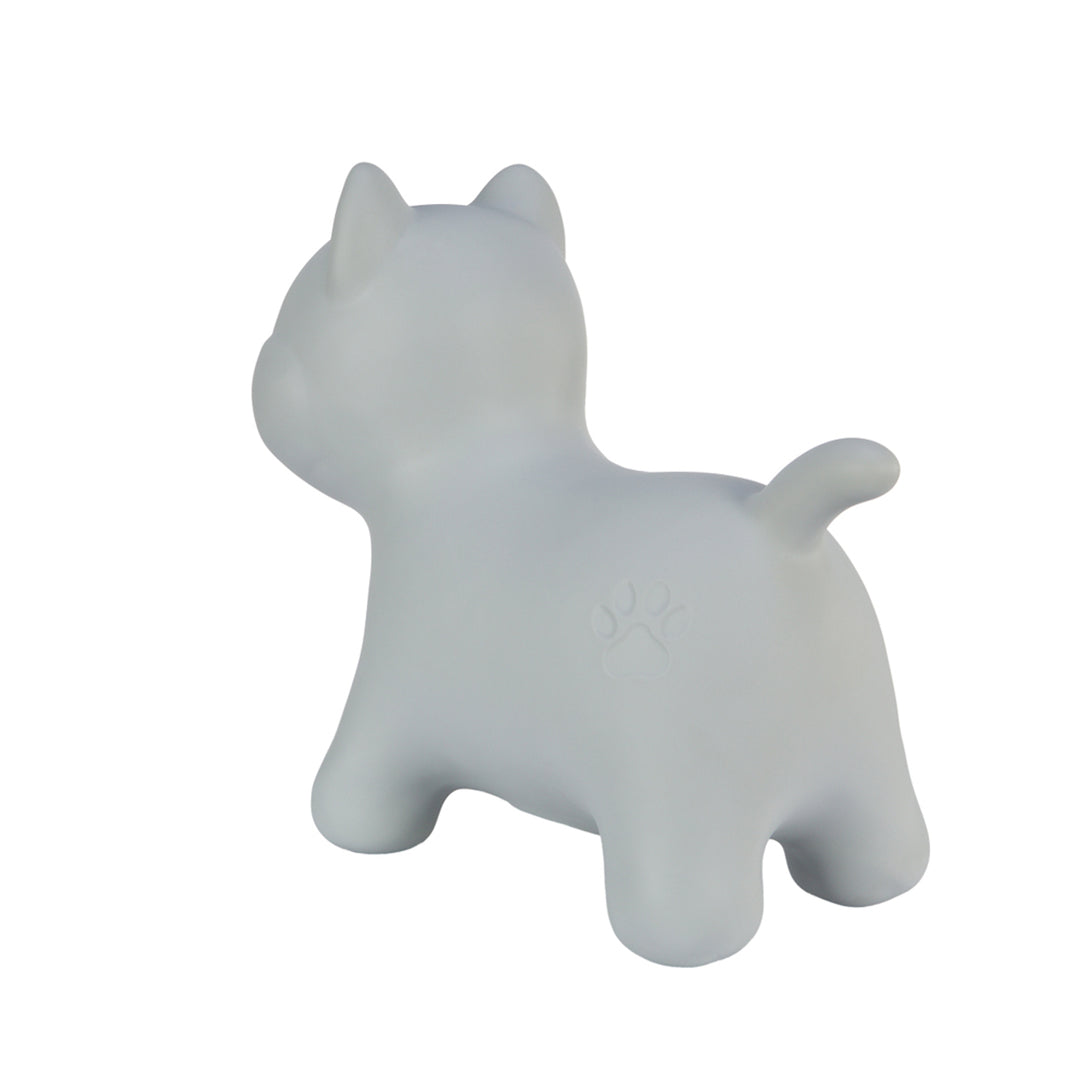 Tootina grey kitty - juguete inflable de salto para niños