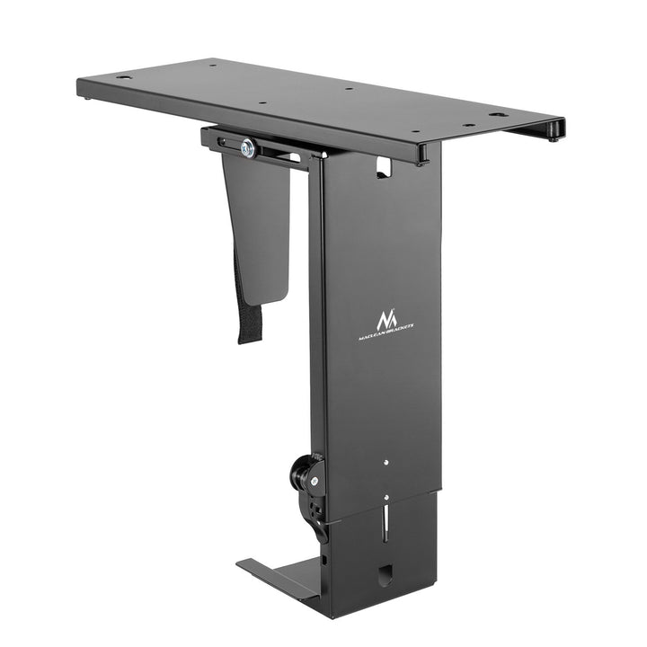 Suporte de montagem vertical para computador sob a mesa ajustável máx. 10kg Maclean MC-885 B preto