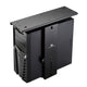 Suporte de montagem vertical para computador sob a mesa ajustável máx. 10kg Maclean MC-885 B preto