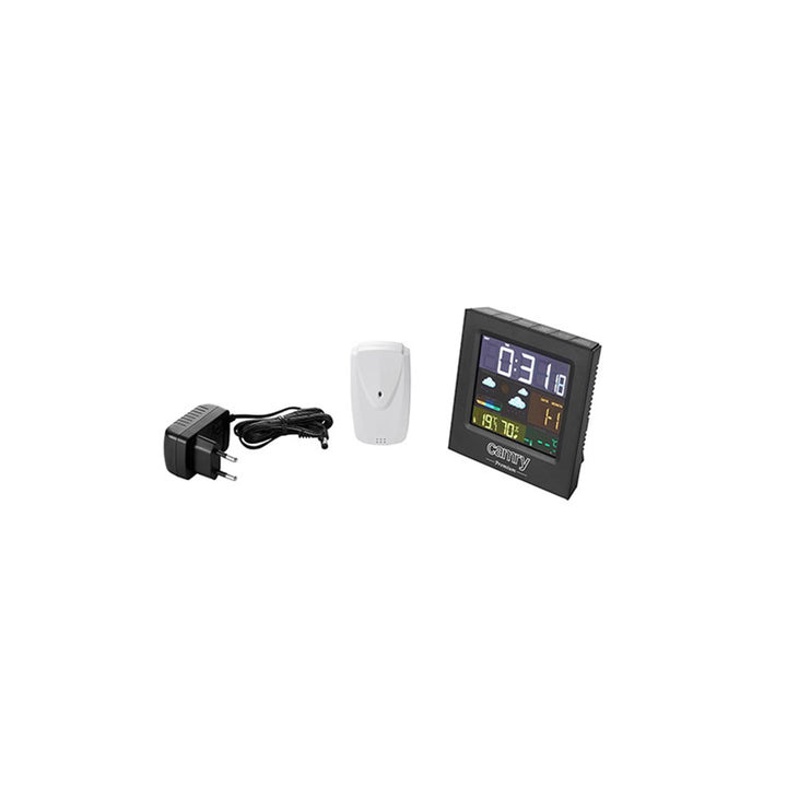 Estação meteorológica Camry CR 1166 com sensor externo e adaptador de corrente