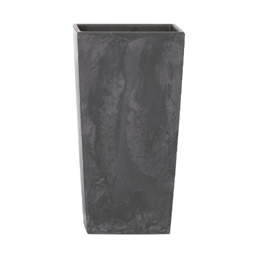 Maceta con inserto Urbi Efecto Cuadrado DURS225E-S433 - antracita