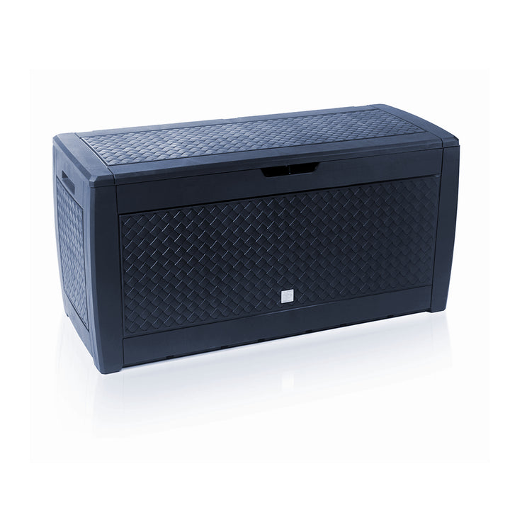 Boxe Matuba 310L MBM310 caixa de armazenamento antracite para jardim