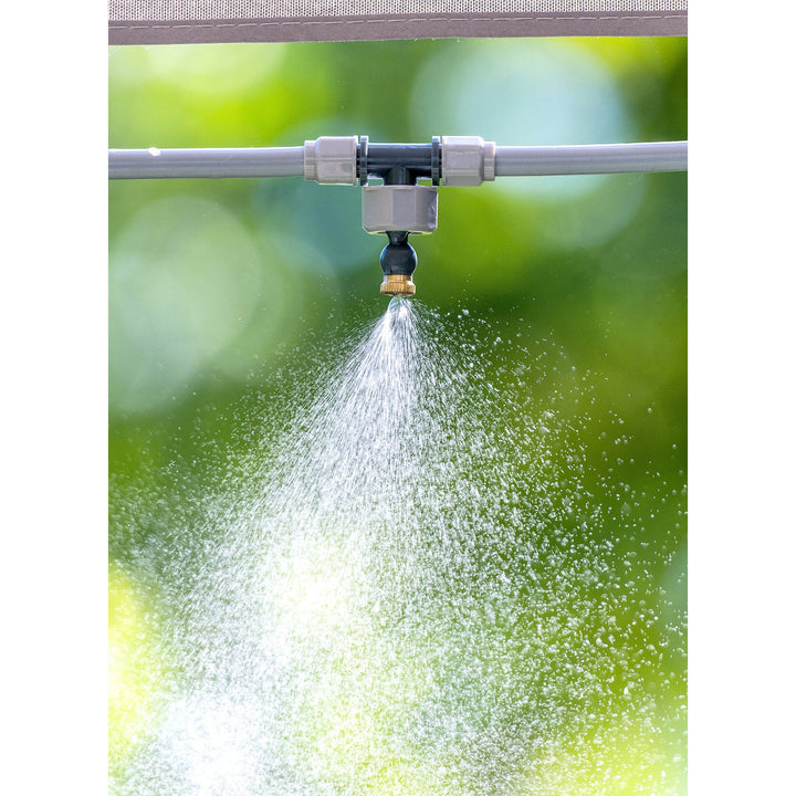 Juego de cortina de agua Cellfast 52-270 de 3/4 ", longitud de manguera de 7.5 m