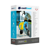 Carrete para manguera de aluminio 1/2 " 45m Cellfast Aluplus
