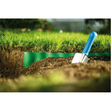 Borda de jardim ondulada de plástico impermeável e flexível 10cm x 9m Cellfast Verde