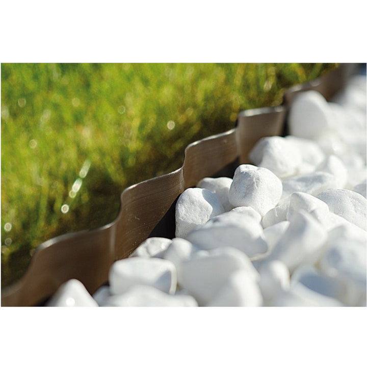 Borde de jardín 20cm x 9m Cellfast marrón