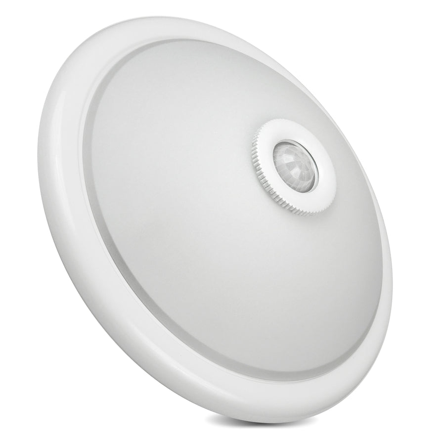 Plafon com sensor PIR e fonte de luz substituível 2x máx. 40W com base E27, 220-240V ~ 50 / 60Hz MCE324
