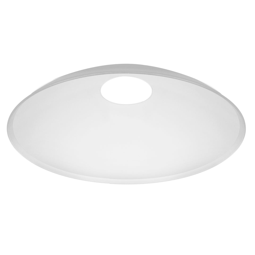 Difusor em vidro opalino para luminárias com sensor de movimento PIR MCE324 MCE325