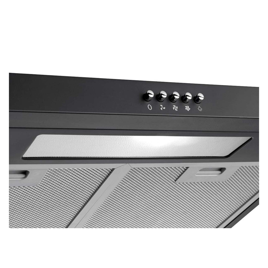 Campana ultra delgada de 60 cm debajo de la copa Concept OPP1260BC negro