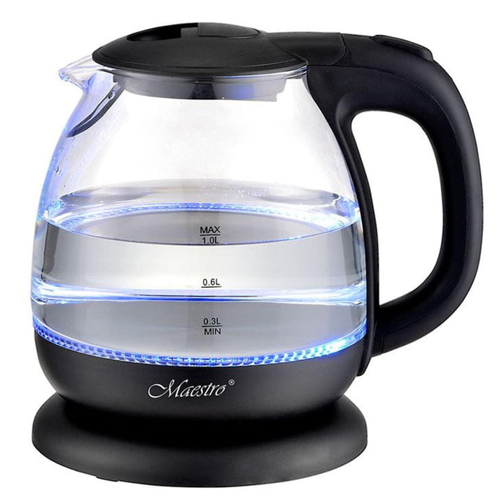 Hervidor eléctrico de vidrio Maestro MR055 1L - negro