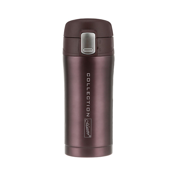 Caneca térmica em aço inox 0,32L Maestro MR1641 marrom