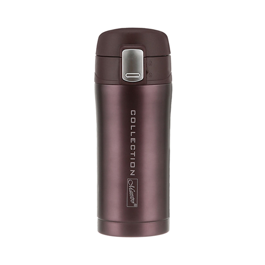 Caneca térmica em aço inox 0,32L Maestro MR1641 marrom