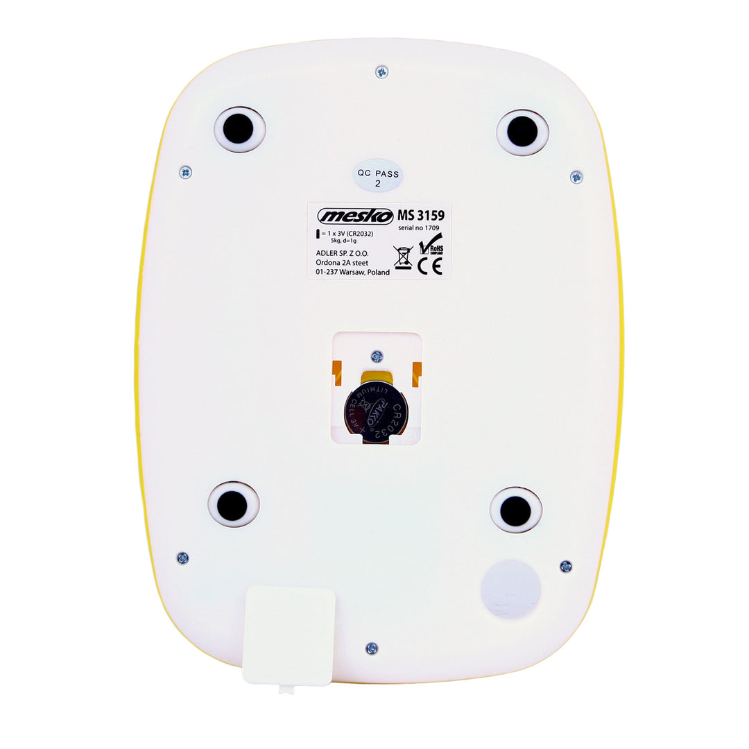 BALANÇA DE COZINHA ELETRÔNICA 5KG / 1G LCD MS3159