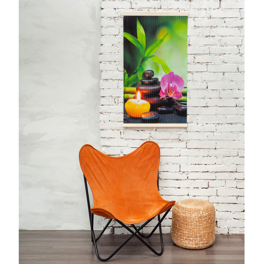 Aquecedor infravermelho - Painel de aquecimento flexível de 430 W com controlador TRIO, Design 3 Harmony, dimensões 100 x 57 cm