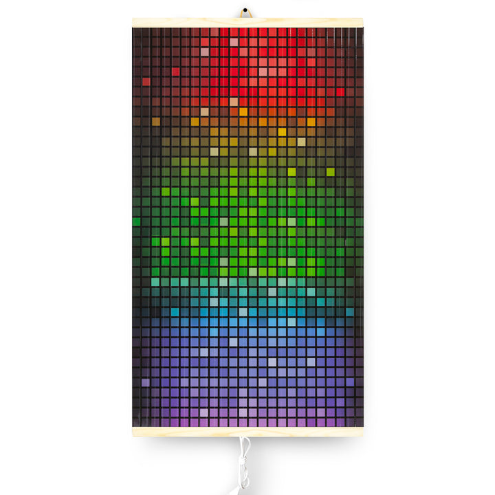 Calefactor infrarrojo - Panel calefactor flexible 430W con regulador TRIO Diseño 4 Mosaico, Dimensiones 100x57cm