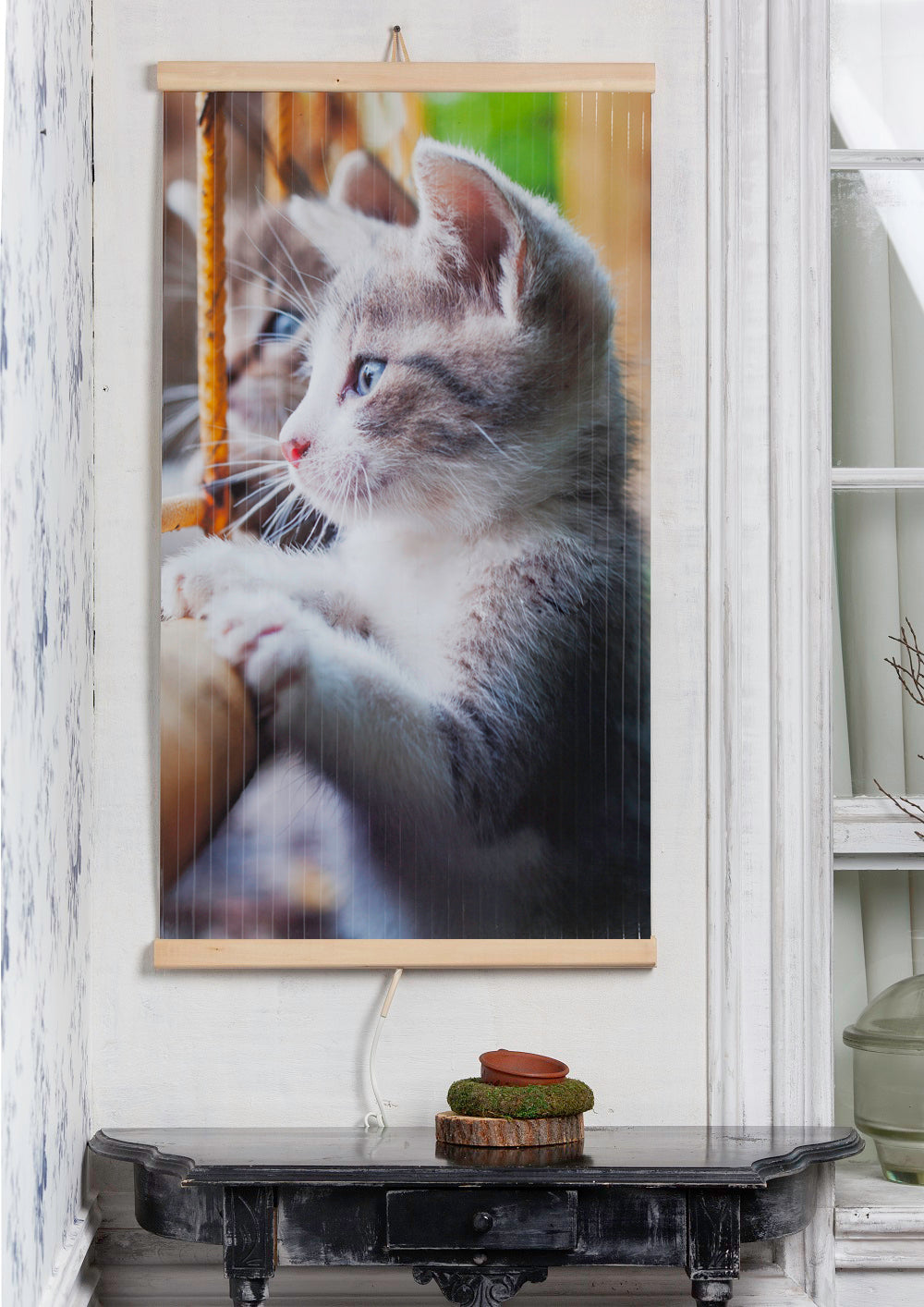 Calefactor infrarrojo - panel calefactor flexible 430W con reguladorTRIO diseño 11 cat, dimensiones 100x57cm