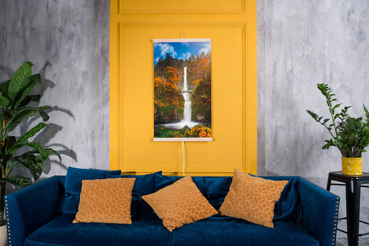 Aquecedor infravermelho - painel de aquecimento flexível 430W com regulador TRIO, cascata standard 15, dimensões 100x57cm