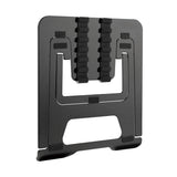 Ergo Office ER-416 B Suporte dobrável para laptop de alumínio ERGOOFFICE.EU, preto, adequado para laptops de 11 a 15 '', ER-416 B