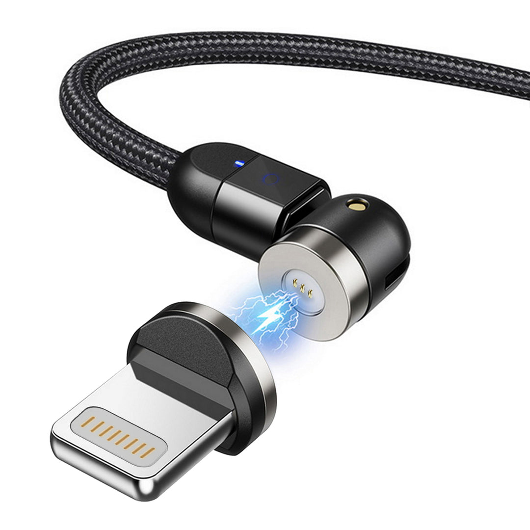 Adaptador de 8 pines, enchufe adicional para cable USB magnético, conexión magnética compatible con Lightning (adaptador de 8 pines sin cable)