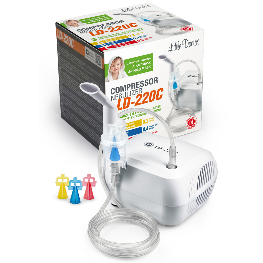 Inhalador de pistón 10 ml 20 min. Little Doctor LD-220C