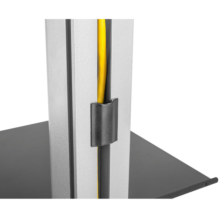 Soporte para TV telescópico, techo y suelo con estante Maclean MC-791N 37 " - 70 ", máx. 30 kg