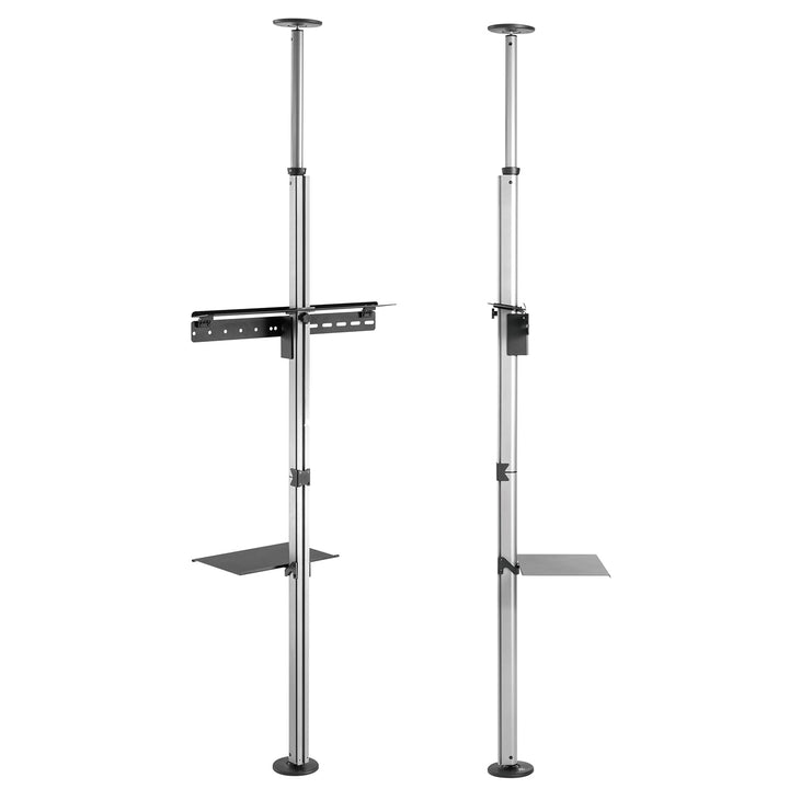 Soporte para TV telescópico, techo y suelo con estante Maclean MC-791N 37 " - 70 ", máx. 30 kg
