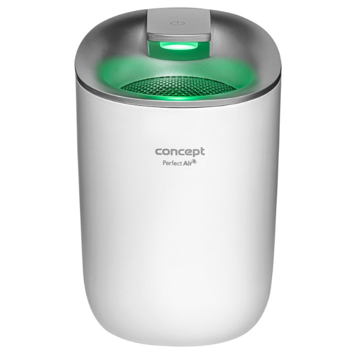 Desumidificador, desumidificador elétrico, 600 ml, desumidificador de ambiente para divisões até 15 m2, 300 ml/dia (branco) Perfect Air OV1100