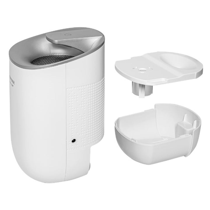 Desumidificador, desumidificador elétrico, 600 ml, desumidificador de ambiente para divisões até 15 m2, 300 ml/dia (branco) Perfect Air OV1100