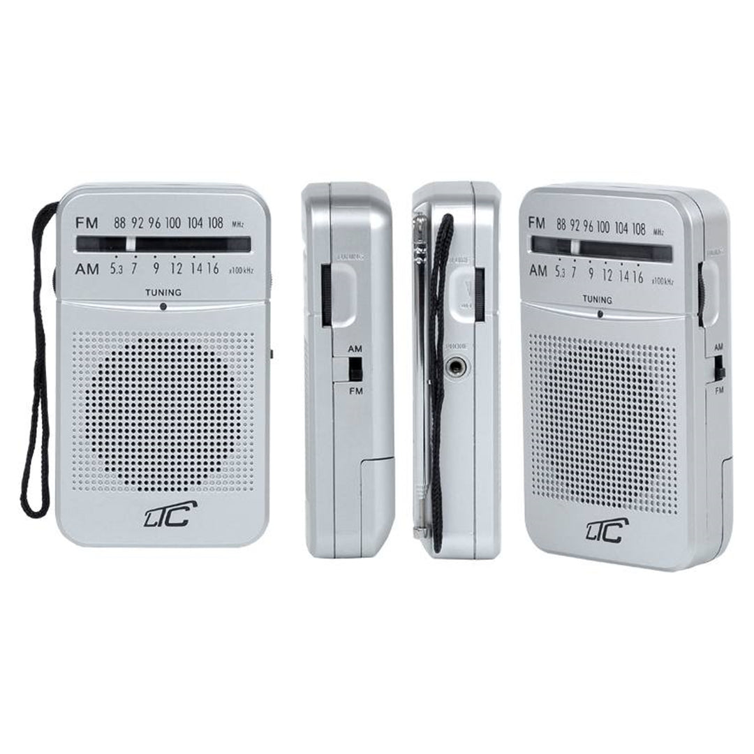 Radio portátil LTC Retro Lega con antena telescópica