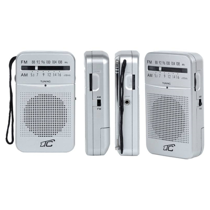 Radio portátil LTC Retro Lega con antena telescópica