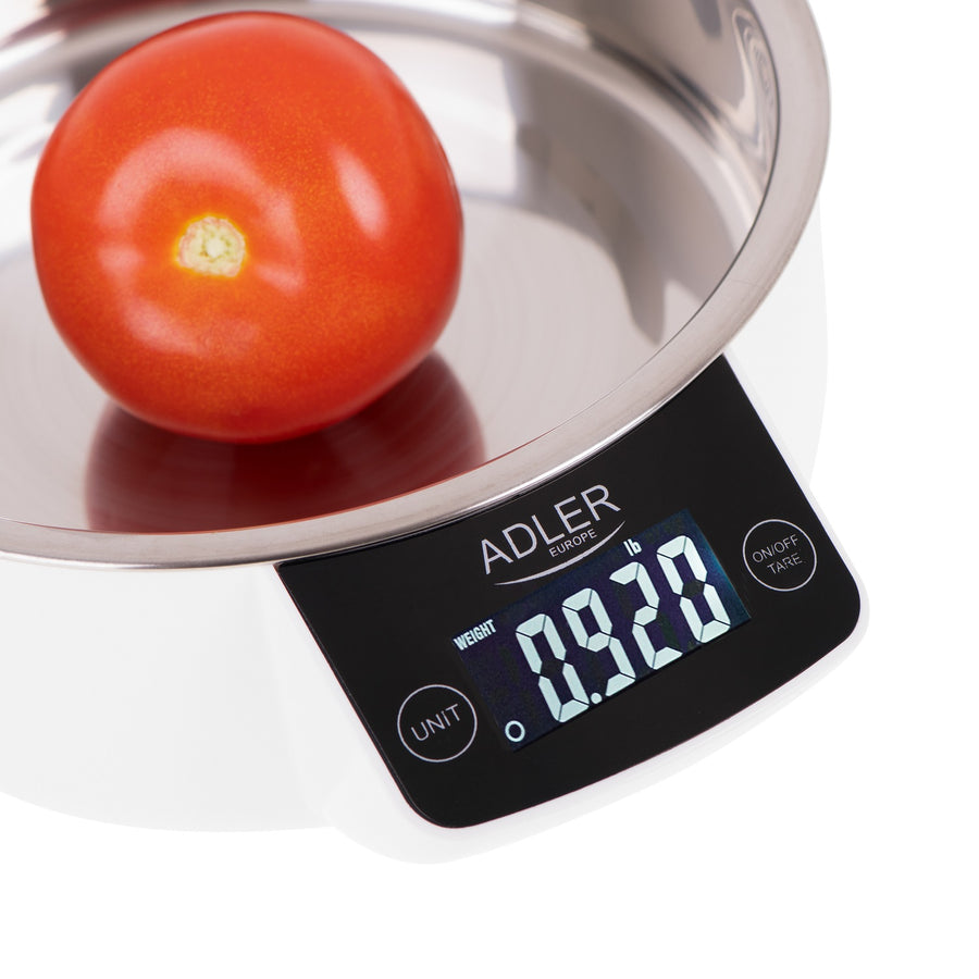 Balança de cozinha Adler AD 3166 com prato capacidade: 900 ml