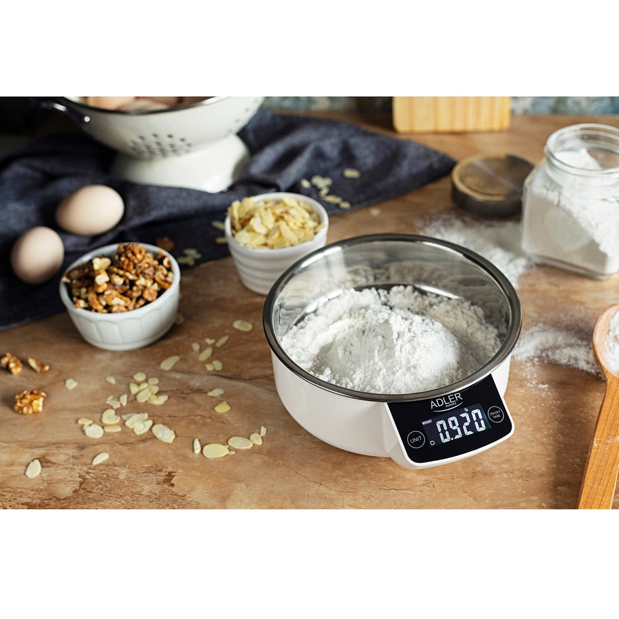Balança de cozinha Adler AD 3166 com prato capacidade: 900 ml