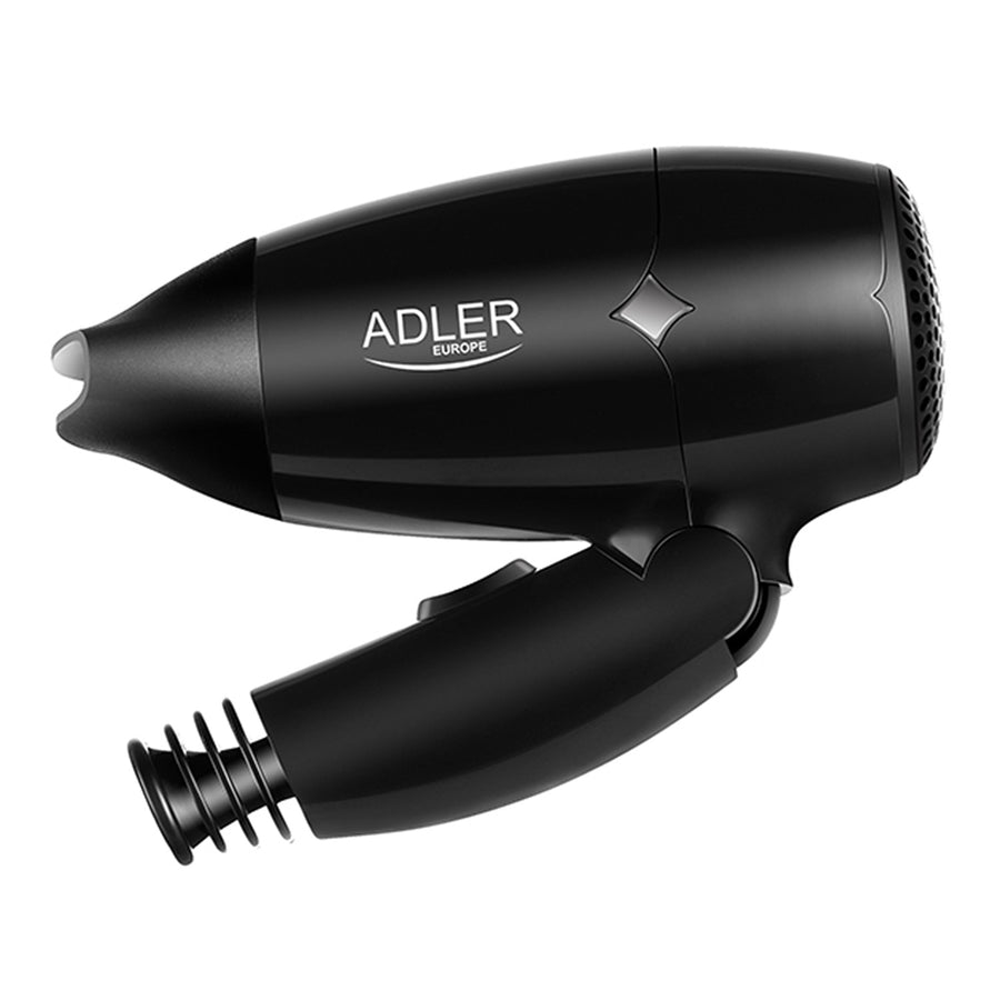 Secador de cabelo Adler AD 2251, cabo dobrável, ergonómico, 1400 W