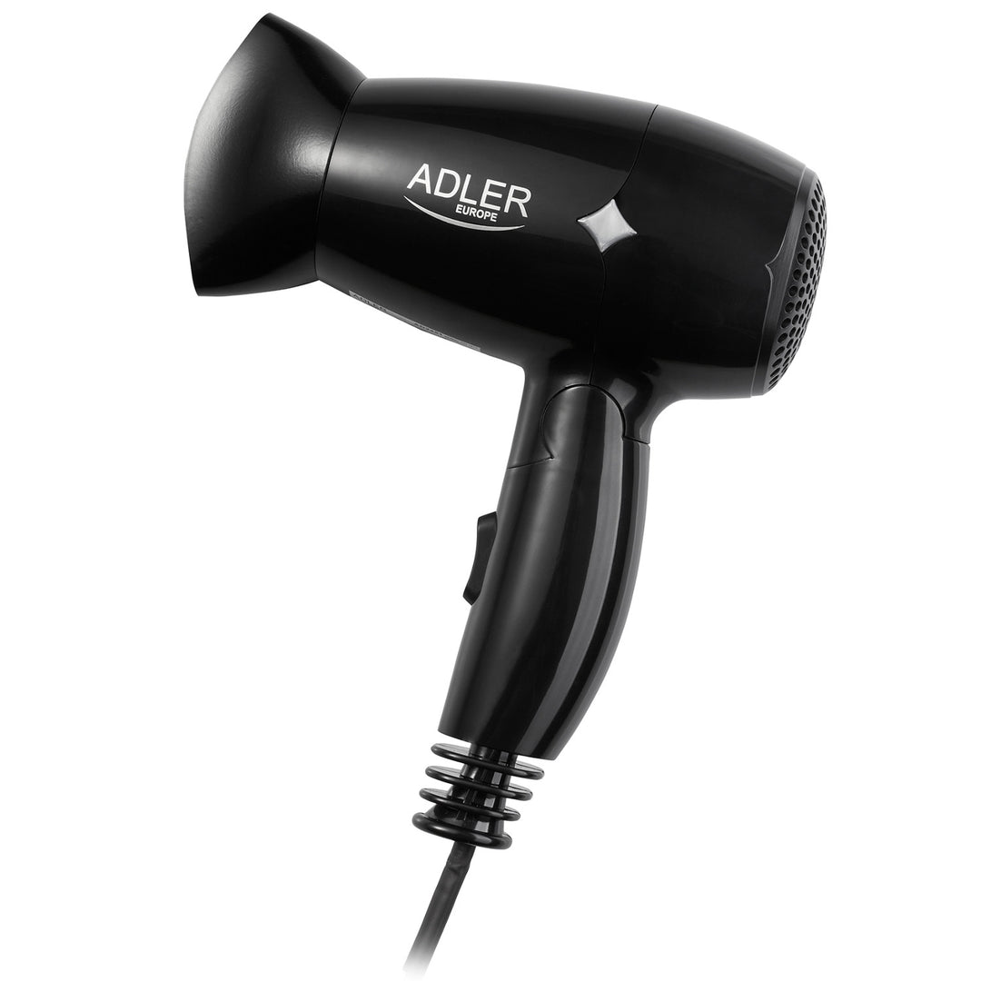 Secador de cabelo Adler AD 2251, cabo dobrável, ergonómico, 1400 W