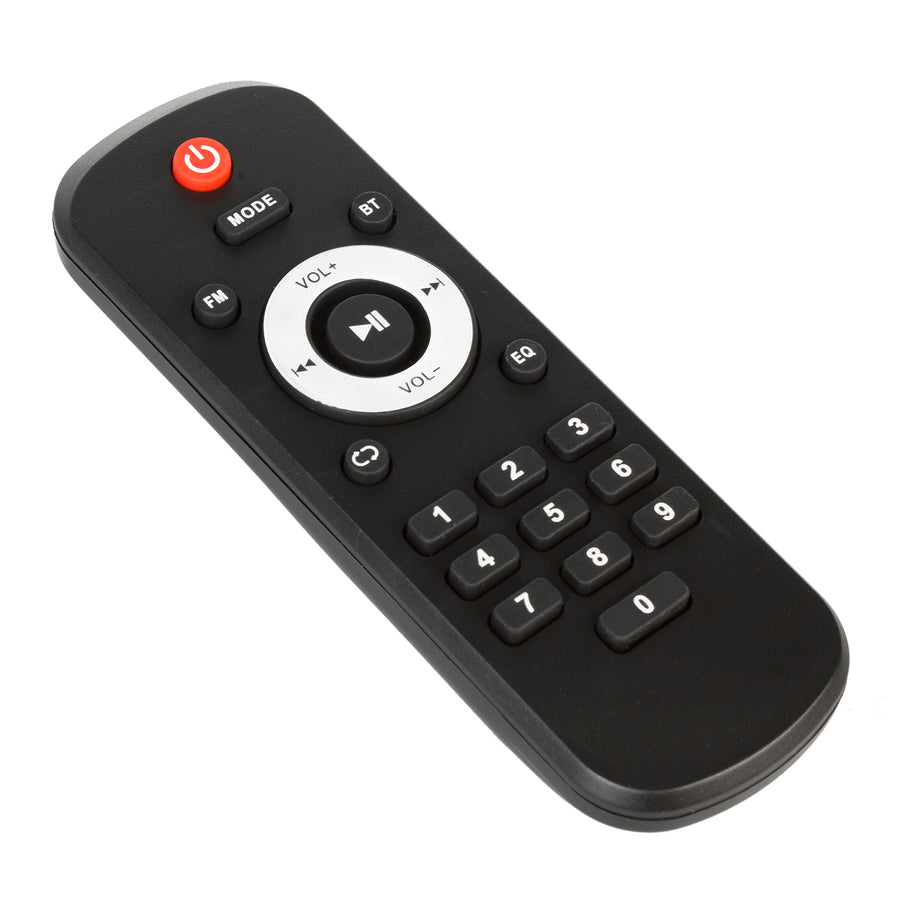 Audiocore AC730 Alto-falante Bluetooth portátil / rádio / SD / MMC / entrada auxiliar / USB / iluminação / controle remoto / antena telescópica / conexão de microfone
