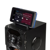 Audiocore AC730 Alto-falante Bluetooth portátil / rádio / SD / MMC / entrada auxiliar / USB / iluminação / controle remoto / antena telescópica / conexão de microfone