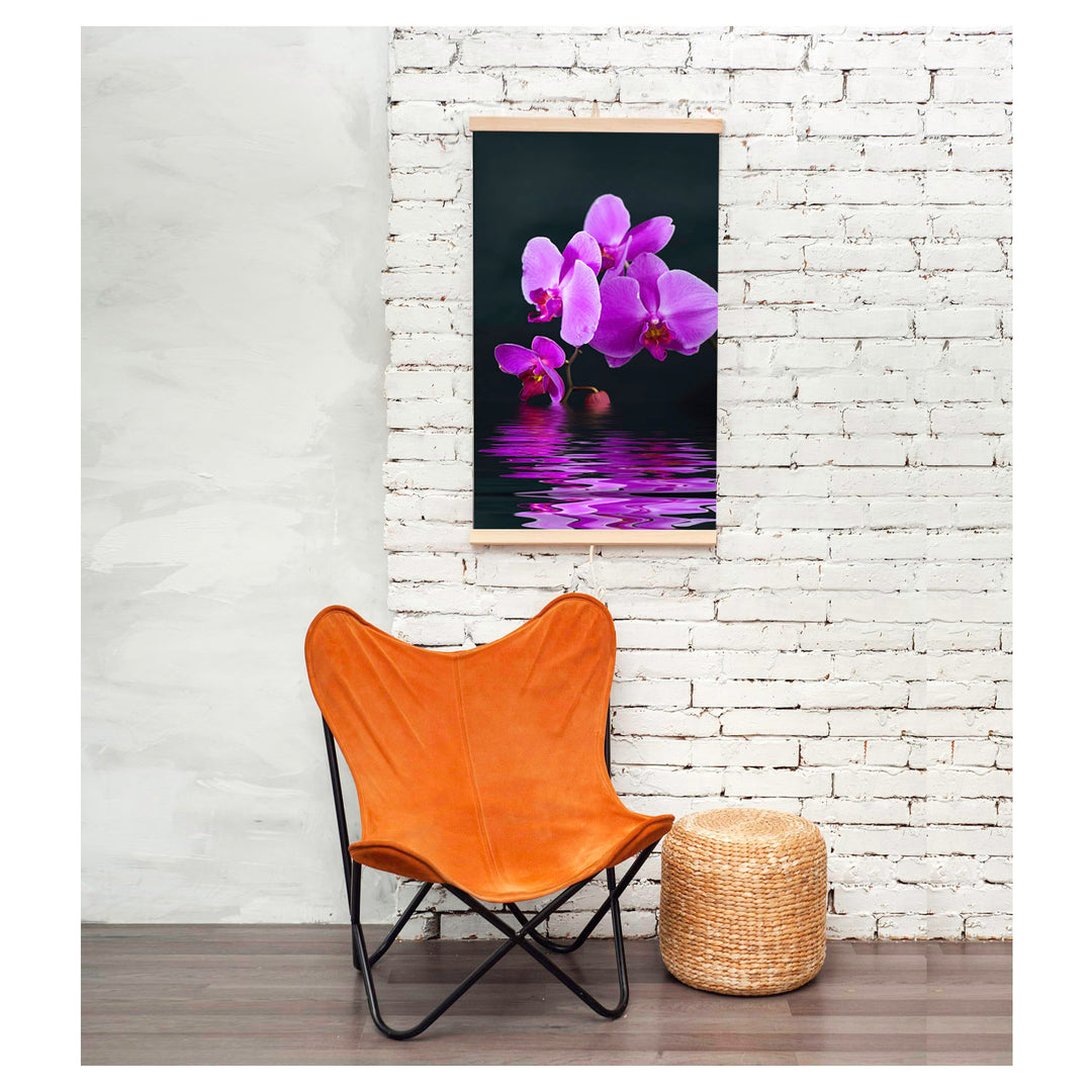 Calefacción por infrarrojos, placa calefactora flexible TRIO 430W con regulador, construcción de chimenea con dimensiones de 100x57cm