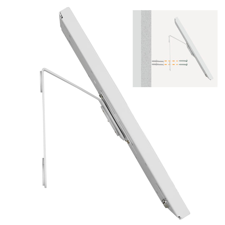 Maclean MC-909W Suporte para tablet antirroubo na parede do balcão iPad Air Pro Samsung Galaxy Tab A (2019)