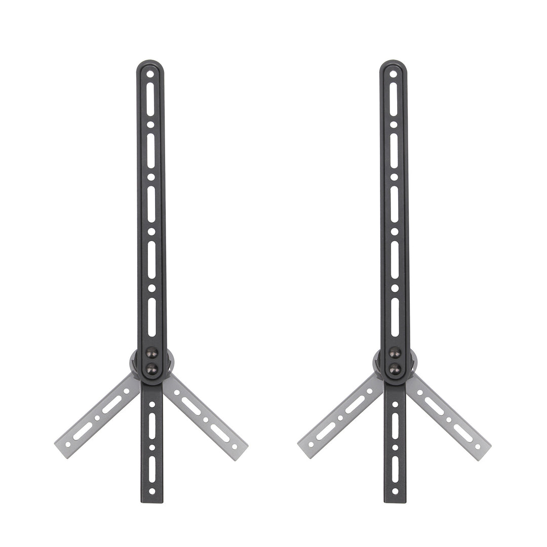 Suporte para barra de som universal até 15 kg Suporte para alto-falante para montagem abaixo ou acima da TV Ajustável...