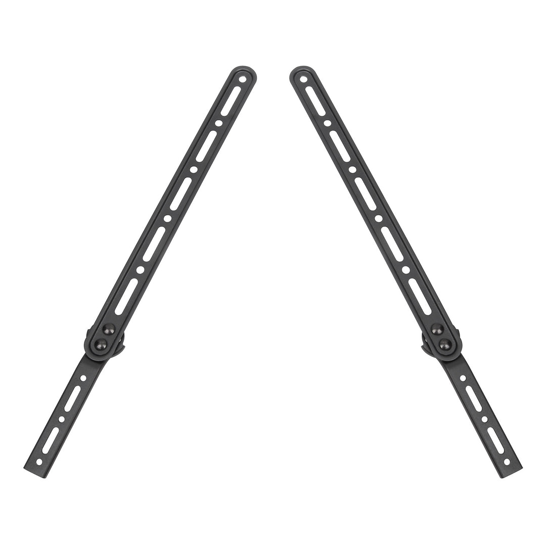 Suporte para barra de som universal até 15 kg Suporte para alto-falante para montagem abaixo ou acima da TV Ajustável...