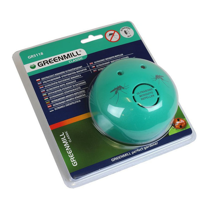 Proteção ultrassônica de rede mosquiteira repelente de mosquitos 230V max.30m2 Greenmill GR5118