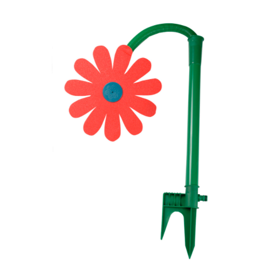 Aspersor para regar relvados pequenos e médios até ao máx. Greenmill GB10S em forma de flor de 6 m²