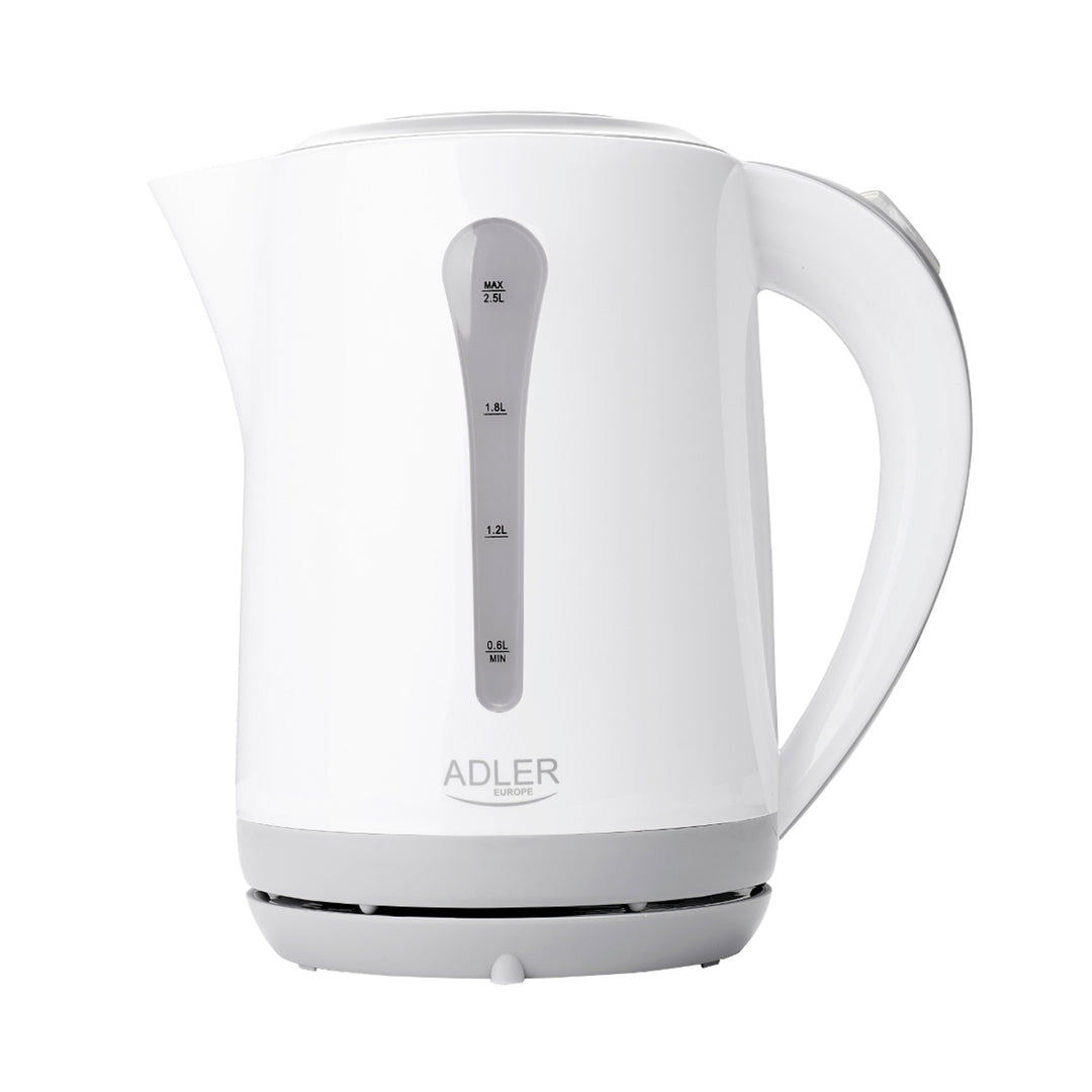 Chaleira elétrica grande XXL 2,5L Adler AD 1244 potência 2200W