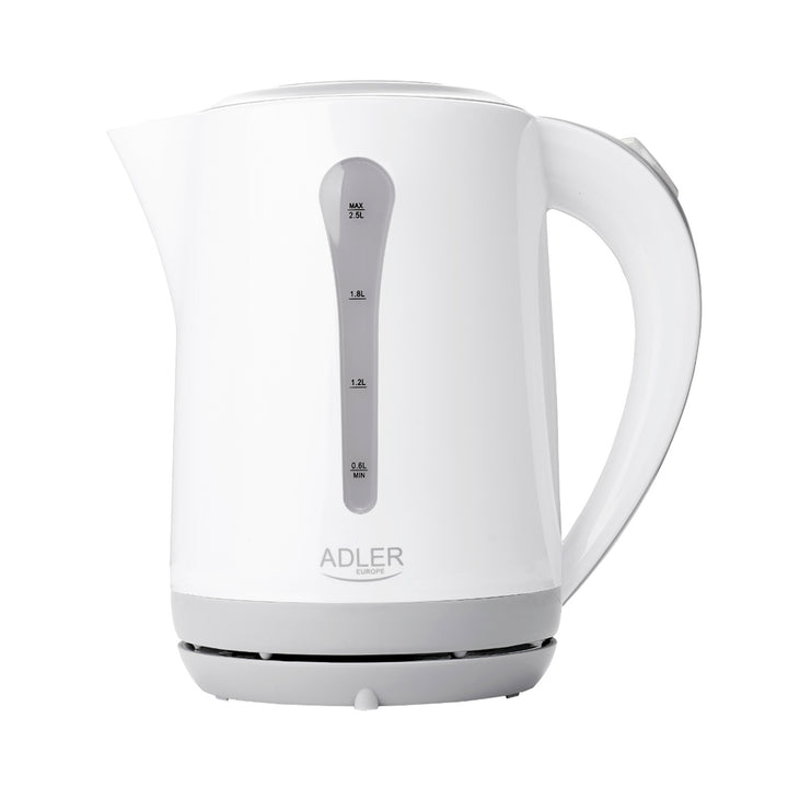 Chaleira elétrica grande XXL 2,5L Adler AD 1244 potência 2200W